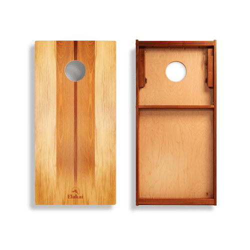 Mahogany Pathfinder Cornhole Boards | Furniture by Elakai Outdoor