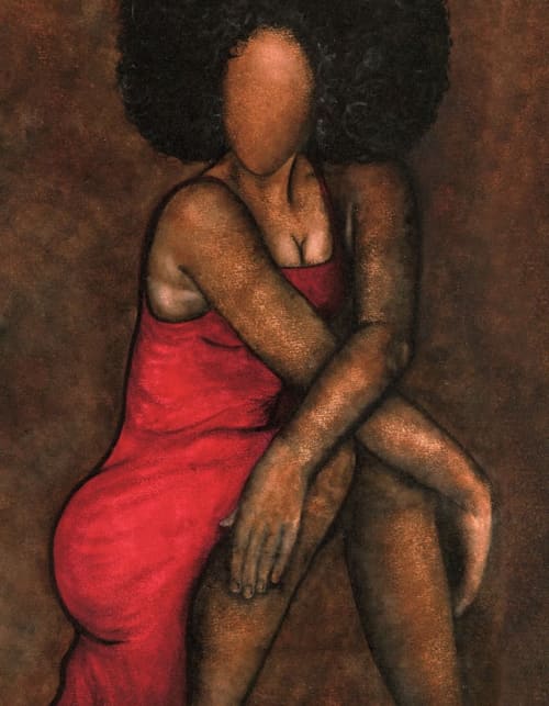 Foxy Brown (Special Edition Print) | Prints by LaShonda Scott Robinson. Item composed of paper in contemporary or traditional style
