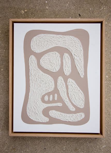 I'll say it again | Mixed Media by Casa Sanctum. Item composed of canvas in minimalism or contemporary style
