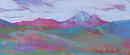 Giclée print of Twilight | Prints by Jessica Marshall / Library of Marshall Arts. Item made of paper