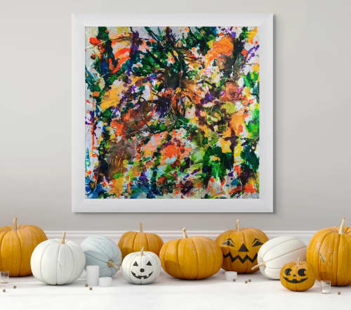 Festiva 192 | Mixed Media by Ted VanCleave Studio. Item made of canvas & aluminum compatible with contemporary and modern style