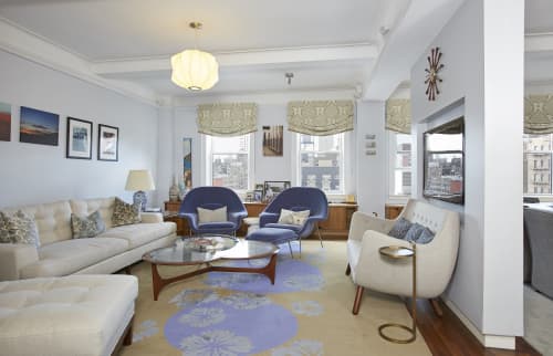 GLIMPSE BAR (custom color) | Area Rug in Rugs by Emma Gardner Design, LLC | New York , NY Private Residence in New York. Item made of wool & fiber