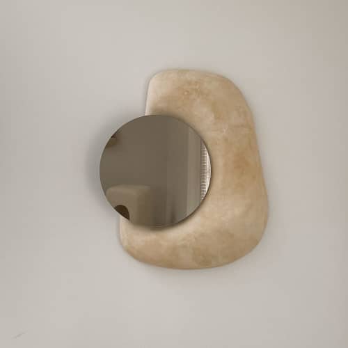 The Essence Organic Mirror | Decorative Objects by ZOA concept. Item made of wood with glass works with contemporary style