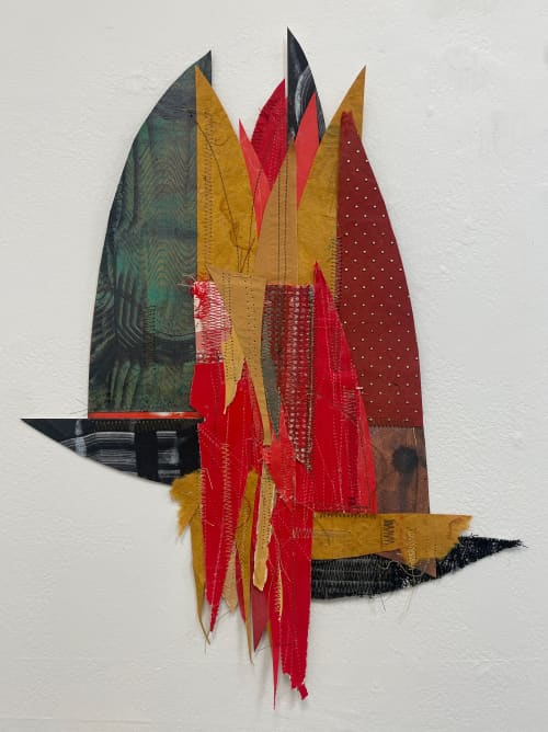 Brother of | Mixed Media in Paintings by Susan Smereka. Item in contemporary or modern style