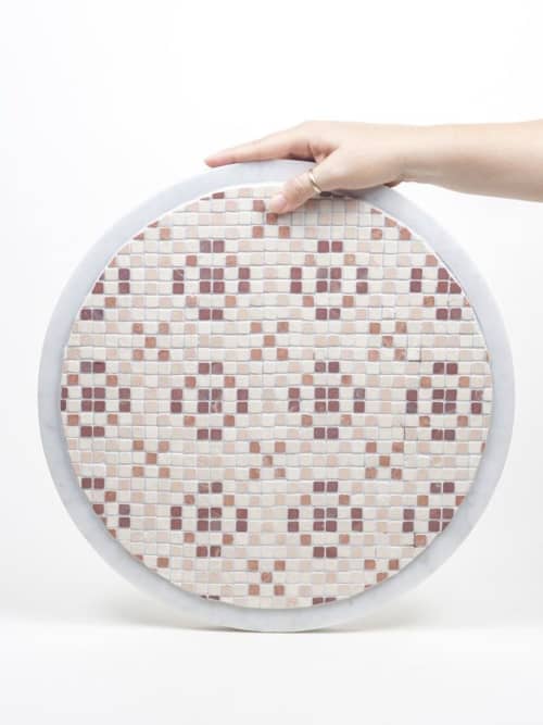 Trame B | Serving Board in Serveware by gumdesign. Item composed of marble & glass compatible with contemporary style