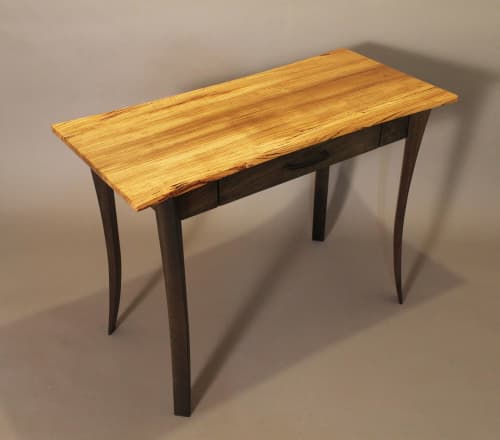 "Farfalla" Desk | Tables by P. Carlino Design. Item made of walnut