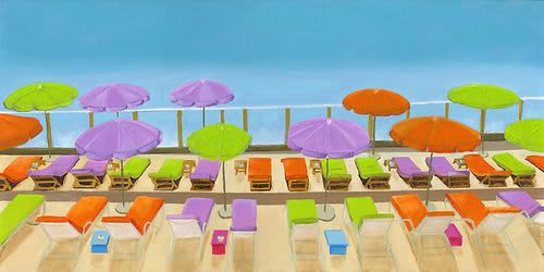 Sherbet Cassis - Vibrant Giclée Print | Prints in Paintings by Michelle Keib Art. Item composed of paper