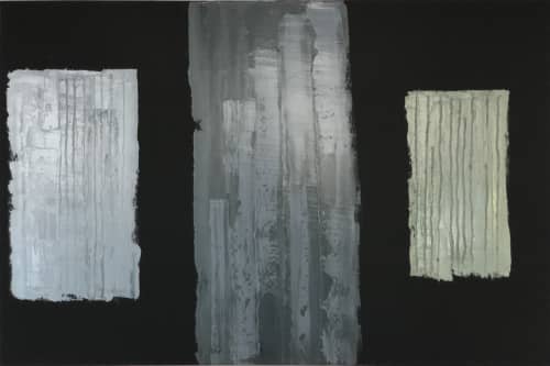 Gray day | Oil And Acrylic Painting in Paintings by Hugo Auler Jr. Art. Item composed of canvas