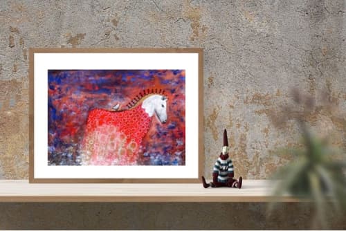 Never lose hope | Oil And Acrylic Painting in Paintings by Elena Parau