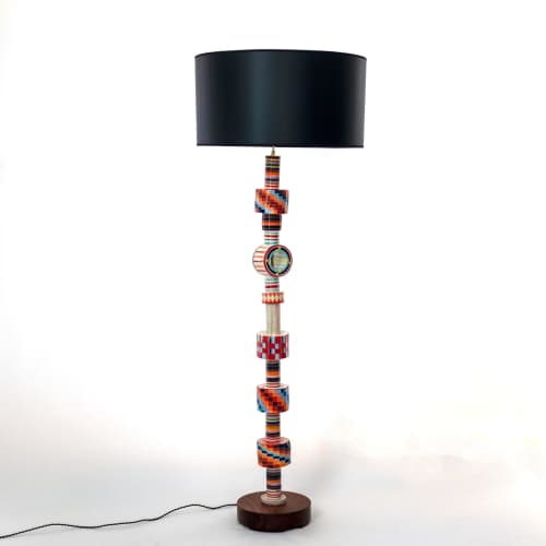 Totem Floor Lamp | Lamps by Rust Designs. Item made of ceramic