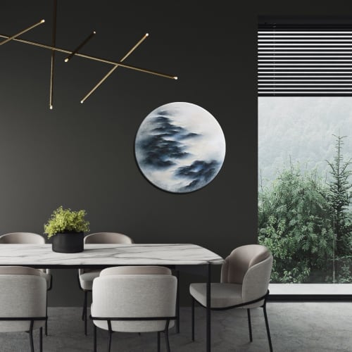 Becoming | Mixed Media by Francesca Borgo. Item composed of canvas in minimalism or contemporary style