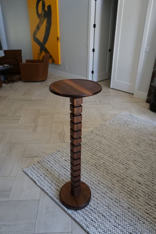 The Wright Table | Side Table in Tables by Wylie's Wood & Leather. Item composed of wood in minimalism or mid century modern style