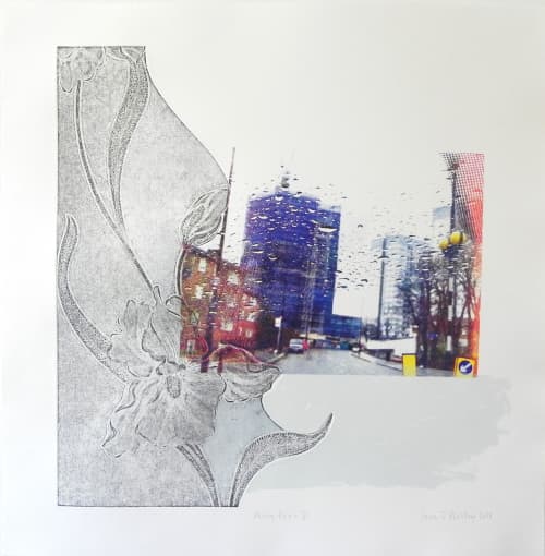 Abbey Rd VI Print from CMYK series | Prints by Sara J Beazley. Item composed of paper