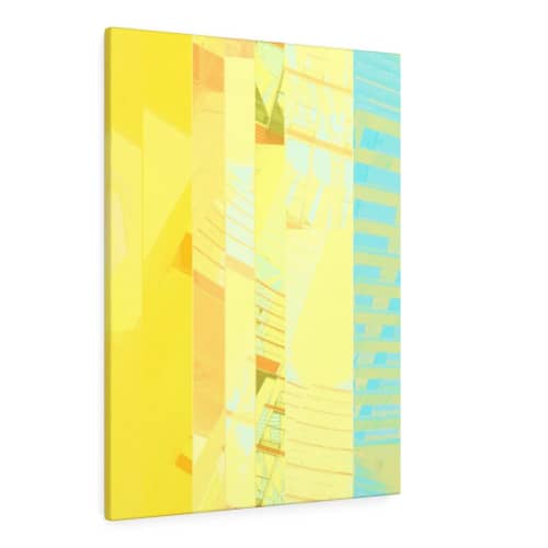 Urban 00751 | Prints in Paintings by Petra Trimmel. Item composed of canvas & paper