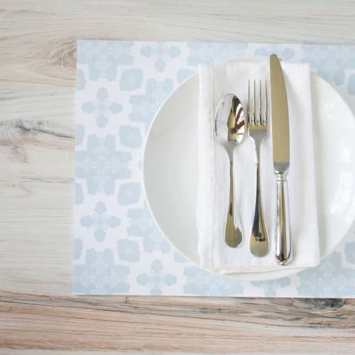 Disposable Placemat Packs: The Originals | Tableware by Jessica Whitley Studio. Item made of cotton