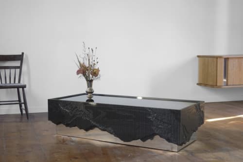 Ledge Coffee Table | Tables by Simon Johns. Item composed of wood and glass