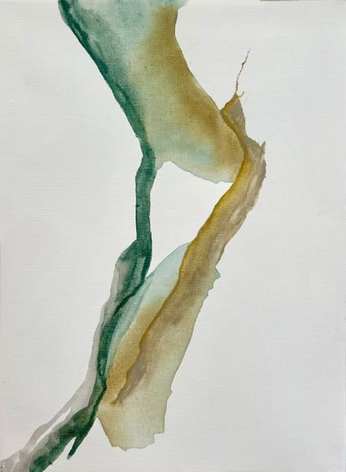 Looking Forward | Oil And Acrylic Painting in Paintings by Studio Maison Art by Heather O’Donovan. Item made of canvas compatible with boho and contemporary style