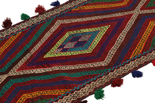 Rug & Kilim’s Contemporary Kilim Runner with Polychromatic | Area Rug in Rugs by Rug and Kilim
