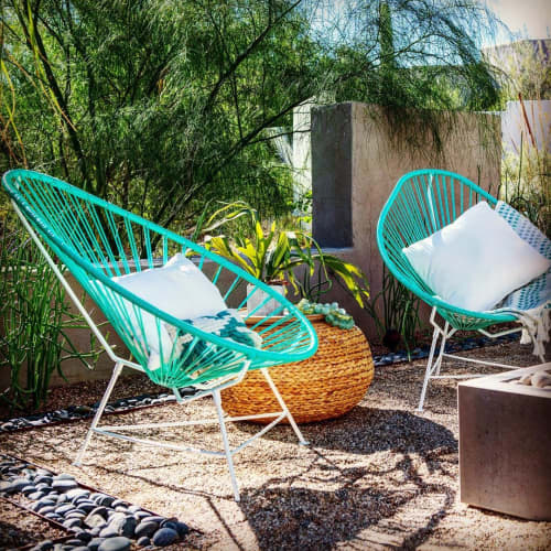 Acapulco Chairs | Accent Chair in Chairs by Innit Designs. Item made of steel & synthetic