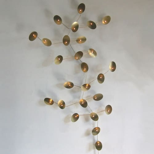 Feu Follet | Sconces by Ombre Portée. Item made of brass