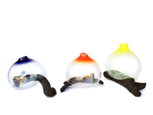 Drift Vase | Pendants by Esque Studio. Item composed of glass