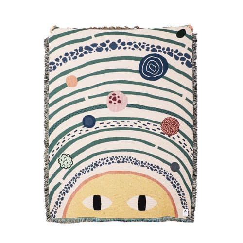 GENESIS - Woven Throw Blanket- Day 4 | Linens & Bedding by Studio NAMA | Prat living - פרט ליבינג in Tel Aviv-Yafo