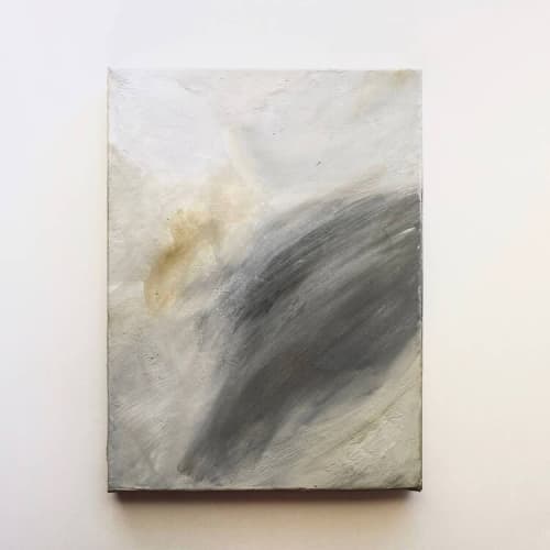 Autumn Sky | Oil And Acrylic Painting in Paintings by Emily Tingey. Item composed of canvas and synthetic