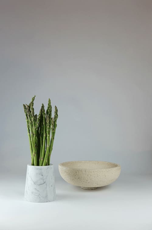Stratosustrato 4 | Vessels & Containers by gumdesign. Item composed of marble in contemporary style