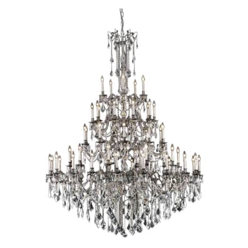 AM9200 Candlestick Chandelier | Chandeliers by alanmizrahilighting | New York in New York. Item made of glass