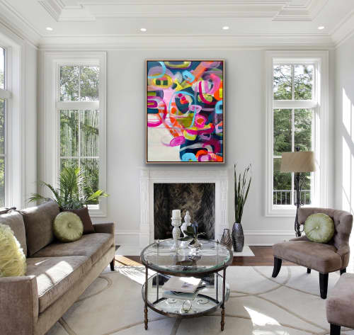 Pink🔴 | Prints by Darlene Watson Abstract Artist. Item composed of paper