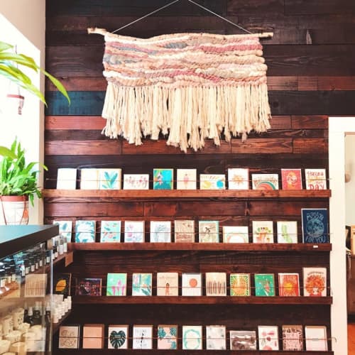 Woven Wall Hanging | Macrame Wall Hanging in Wall Hangings by TexturizeYourEyes by Amber Kokenge | Botanic and Luxe in Santa Cruz. Item composed of cotton and fiber