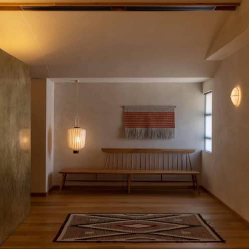 Belts Large textile wall art | Wall Sculpture in Wall Hangings by Versh Gallery | Uchi Scottsdale in Scottsdale. Item made of cotton compatible with minimalism and japandi style