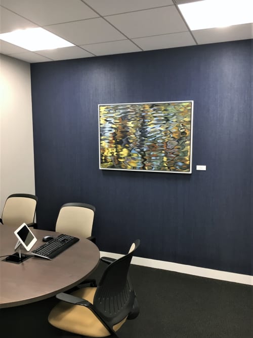Installation for Financial Institute Office | Paintings by Art Solutions