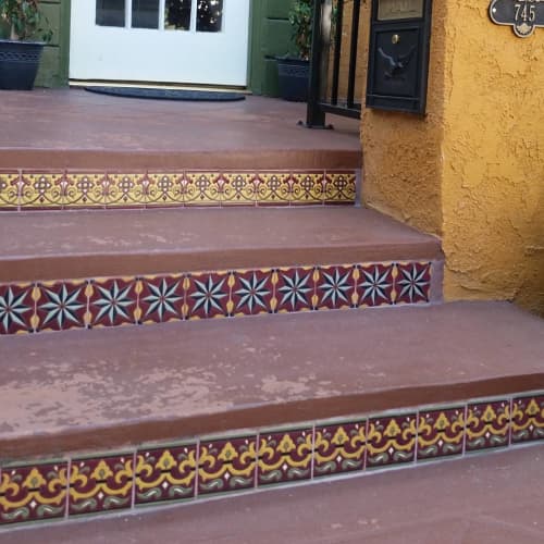 Handcrafted Spanish Tile | Tiles by Avente Tile. Item composed of cement