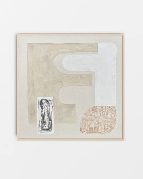 The Other Way | Oil And Acrylic Painting in Paintings by by Danielle Hutchens. Item made of canvas with stoneware