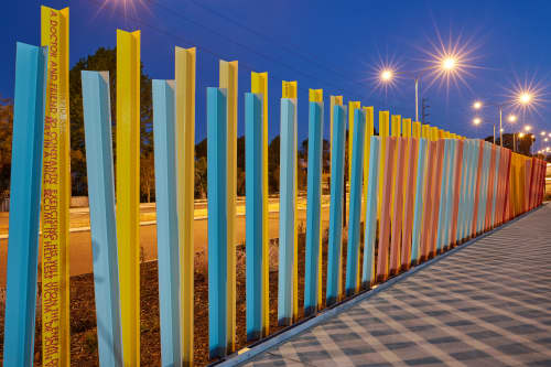 Mutualities (artwork) | Public Sculptures by Forlano Design. Item composed of steel