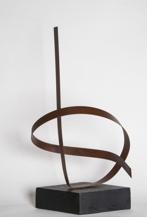 Steel Rust 4 | Sculptures by Joe Gitterman Sculpture. Item composed of steel