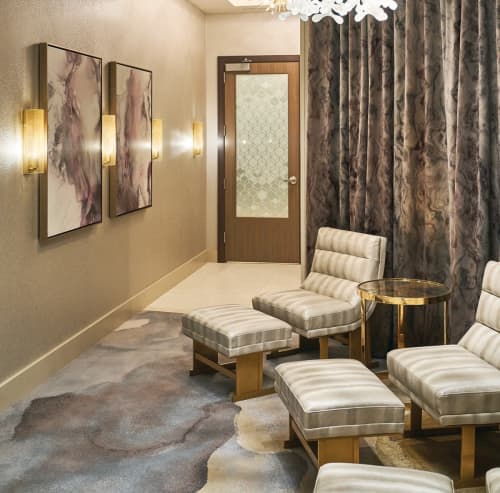 Libro Sconces | Sconces by ILEX Architectural Lighting | Willows Hotel & Spa at Viejas in Alpine. Item made of brass with glass