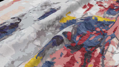 Graffiti Rug Vol II | Area Rug in Rugs by MEEM RUGS. Item composed of wool compatible with contemporary and country & farmhouse style