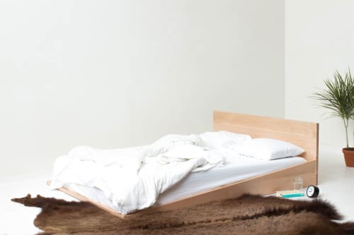 Lite Sleeper Floor Bed | Bed Frame in Beds & Accessories by Wake the Tree Furniture Co. Item composed of wood compatible with minimalism and mid century modern style