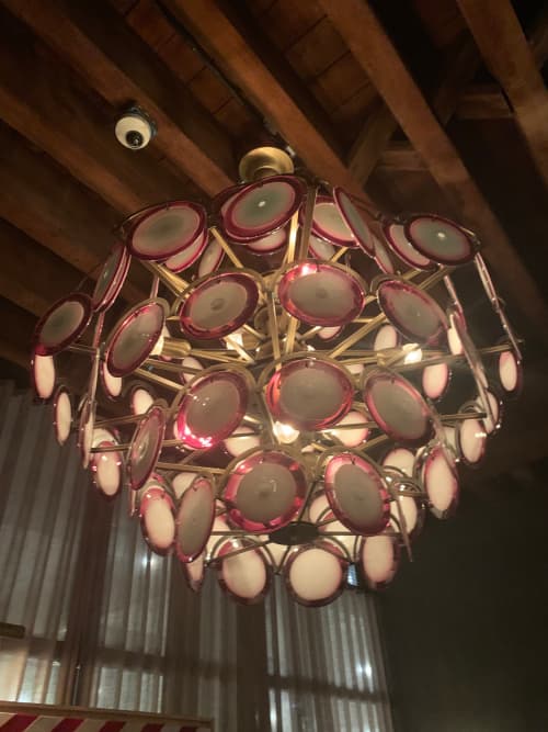 Saucer Chandelier | Chandeliers by Sogni Di Cristallo | DUMBO House in Brooklyn