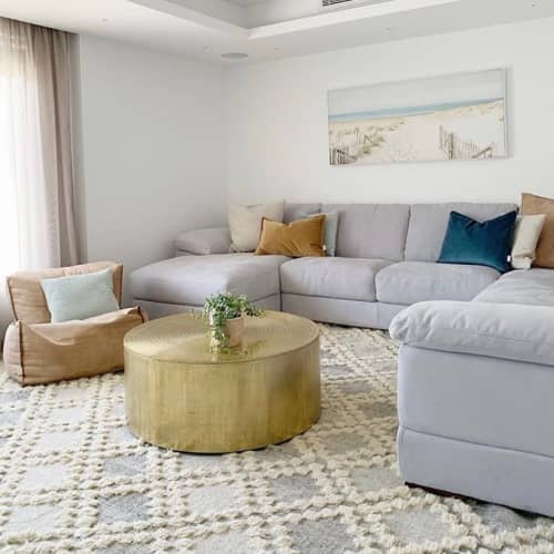 Moroccan Trellis NZ Wool Rug | Area Rug in Rugs by Oh Happy Home. Item made of fabric