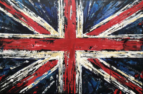 Union Jack by KARDIMAGO | Wescover Paintings