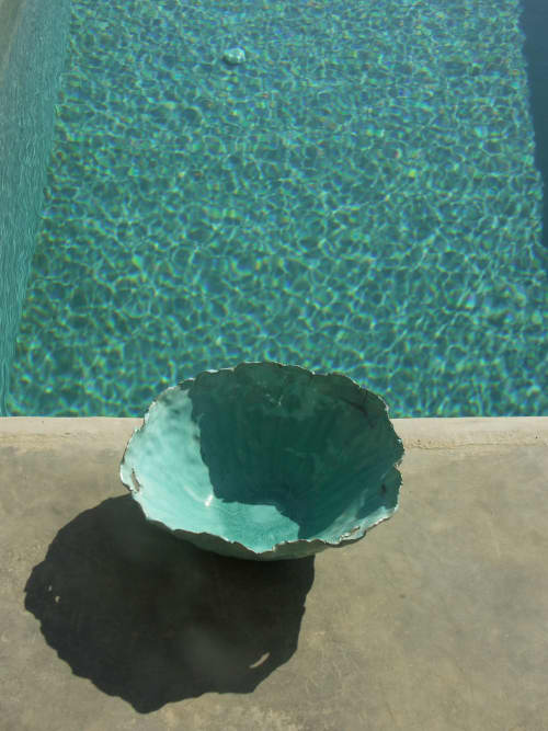 Padme Very Large Ceramic Bowl | Utensils by Julie Tzanni Ceramics