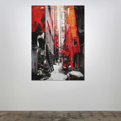 Art for Editorial | Prints by Sven Pfrommer | Paris in Paris. Item made of paper