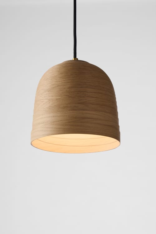 Cup | Pendants by Studio Vayehi. Item made of wood compatible with minimalism and contemporary style