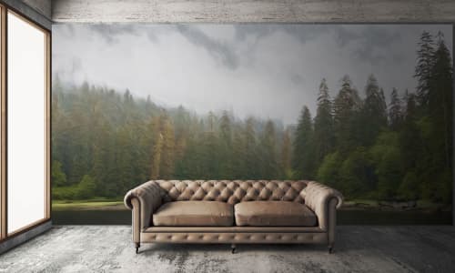 Peaceful Passage | Wall Treatments by Jay Mason. Item made of aluminum
