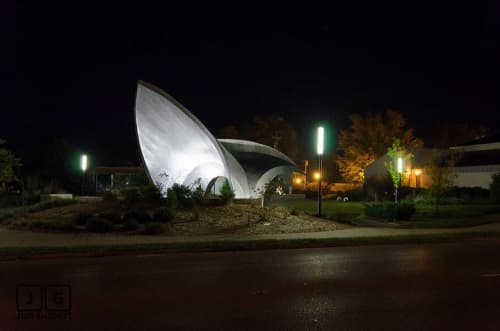 Town Center Park Amphitheater | Public Sculptures by Medwedeff Forge and Design