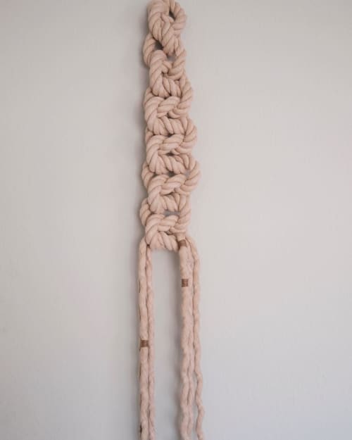 Chunky Rope link | Tapestry in Wall Hangings by Ama Fiber Art