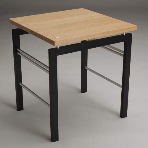 Floating Square | Side Table in Tables by Carol Jackson Furniture. Item made of wood & aluminum compatible with minimalism and contemporary style